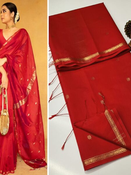 Premium Silk Cotton Saree